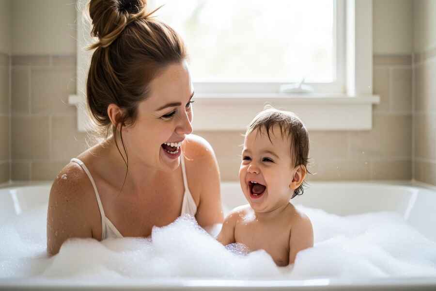 Bathing time